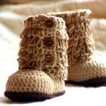 Baby Crochet Boots Pattern - Furrylicious Booties..