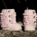 Crochet Pattern Little Diva Boot Toddler Childrens..