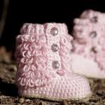 Crochet Pattern Little Diva Boot Toddler Childrens..