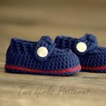 Crochet Patterns - Baby Boy Booties - The Sailor -..