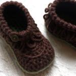 Crochet Pattern Fringe Baby Booties - Pattern..