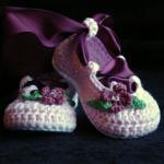 Crochet Baby Pattern Ballerina Ballet Booties Pdf..