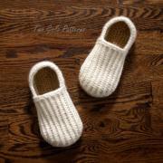 Crochet Pattern for Mens House Shoes the Lazy Day Loafers Crochet Pattern 105 - Includes U.S. big boys sizes 3-7 and mens sizes 8-13